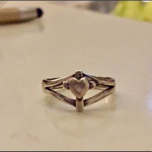 James Avery Cross Heart Ring